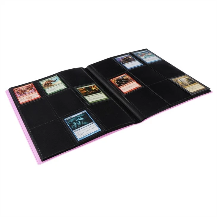9 Pocket Card Binders With Sleeves