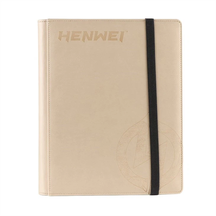 Premium Leather 9 Bag Card Binder