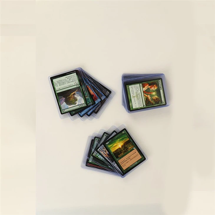 Plastic Baseball Toploader Card Sleeves