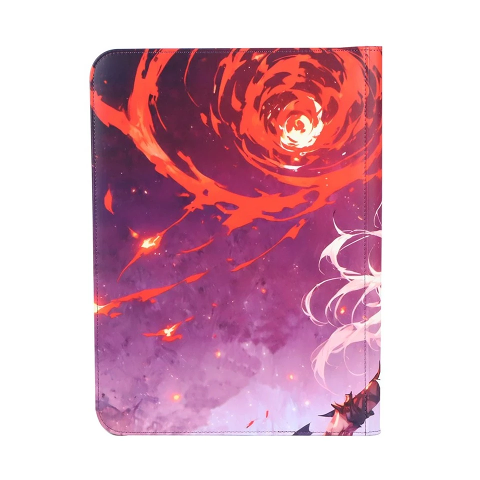 Zipper Premium Side Loading Card Binder